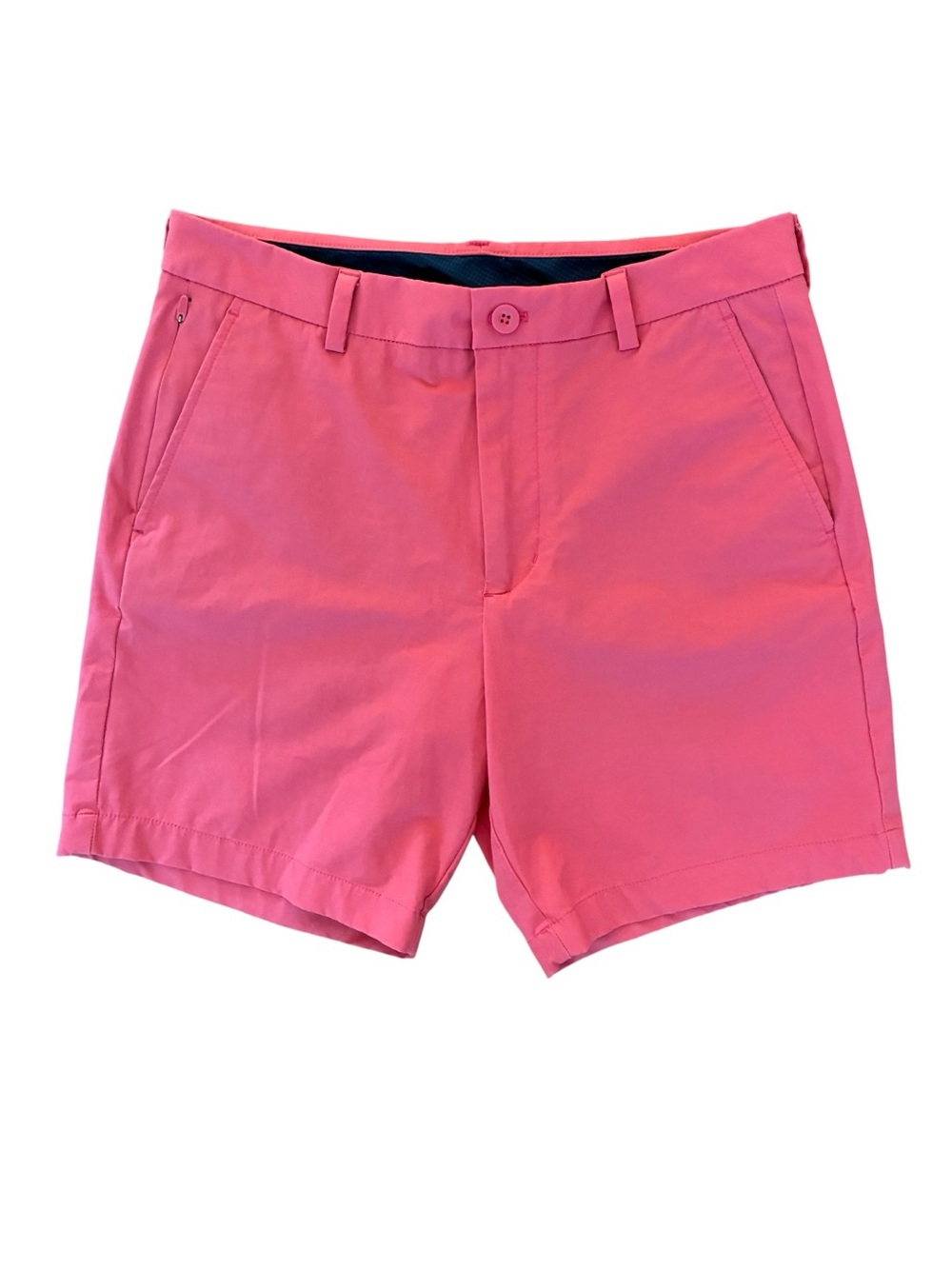 Vineyard Vines Men’s On-The-Go OTG Performance Shorts Pink Salmon Coral Size 30